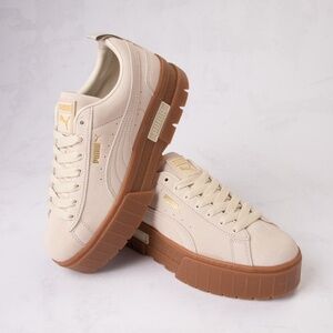 PUMA Mayze Platform Sneakers Oatmeal